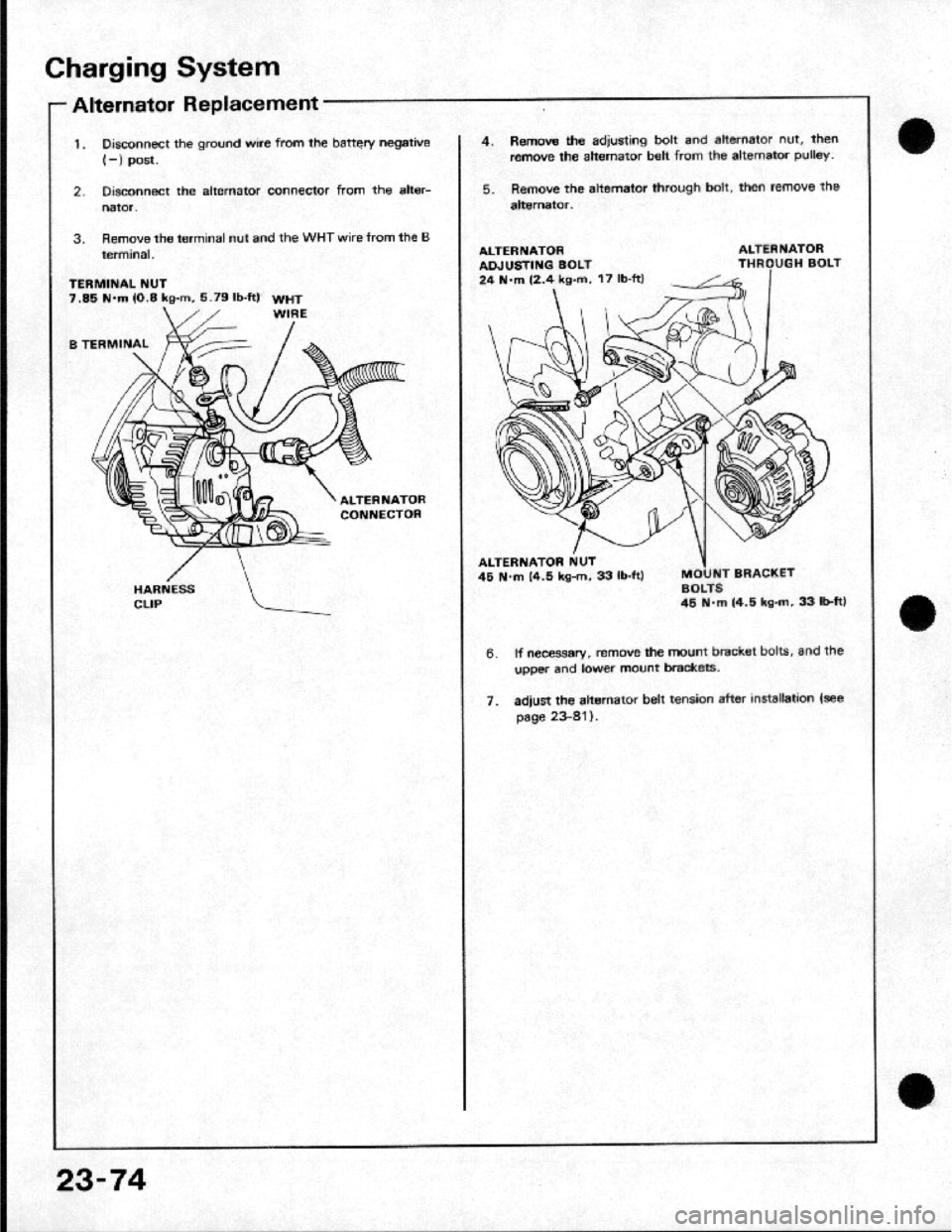 HONDA CRX 1984 Service Owners Manual HONDA CRX 1984 Service Owners Manual