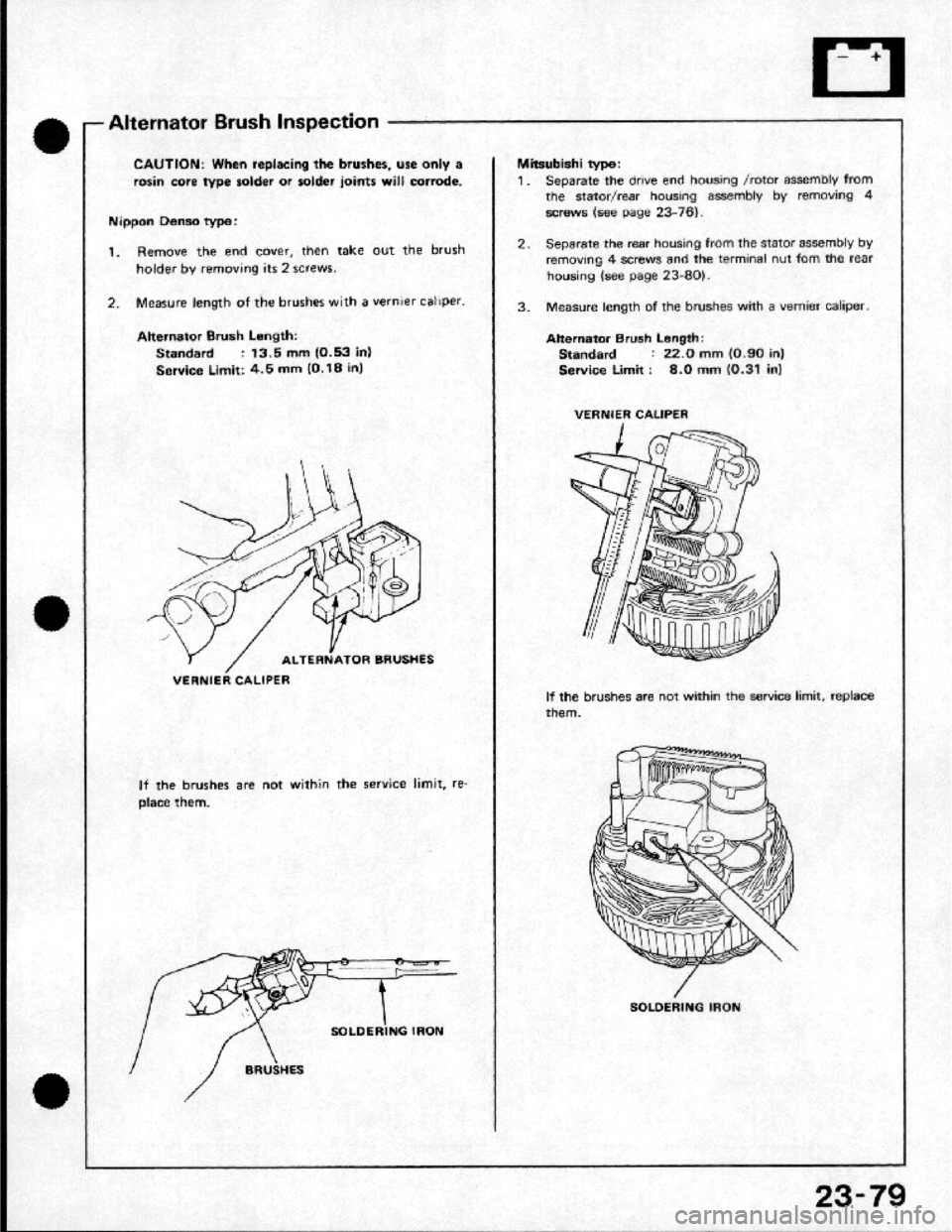 HONDA CRX 1984 Service Owners Manual HONDA CRX 1984 Service Owners Manual
