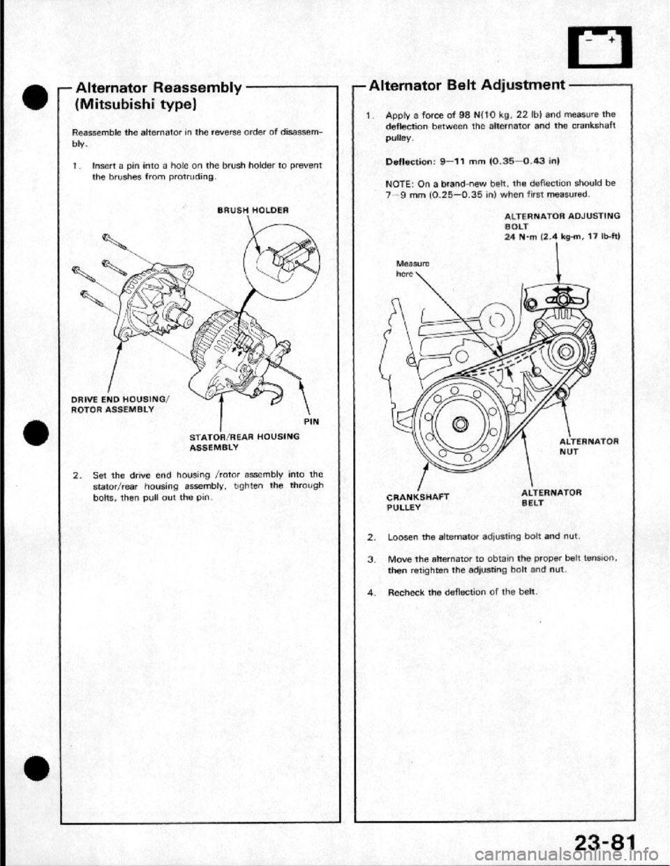 HONDA CRX 1984 Service Owners Manual HONDA CRX 1984 Service Owners Manual