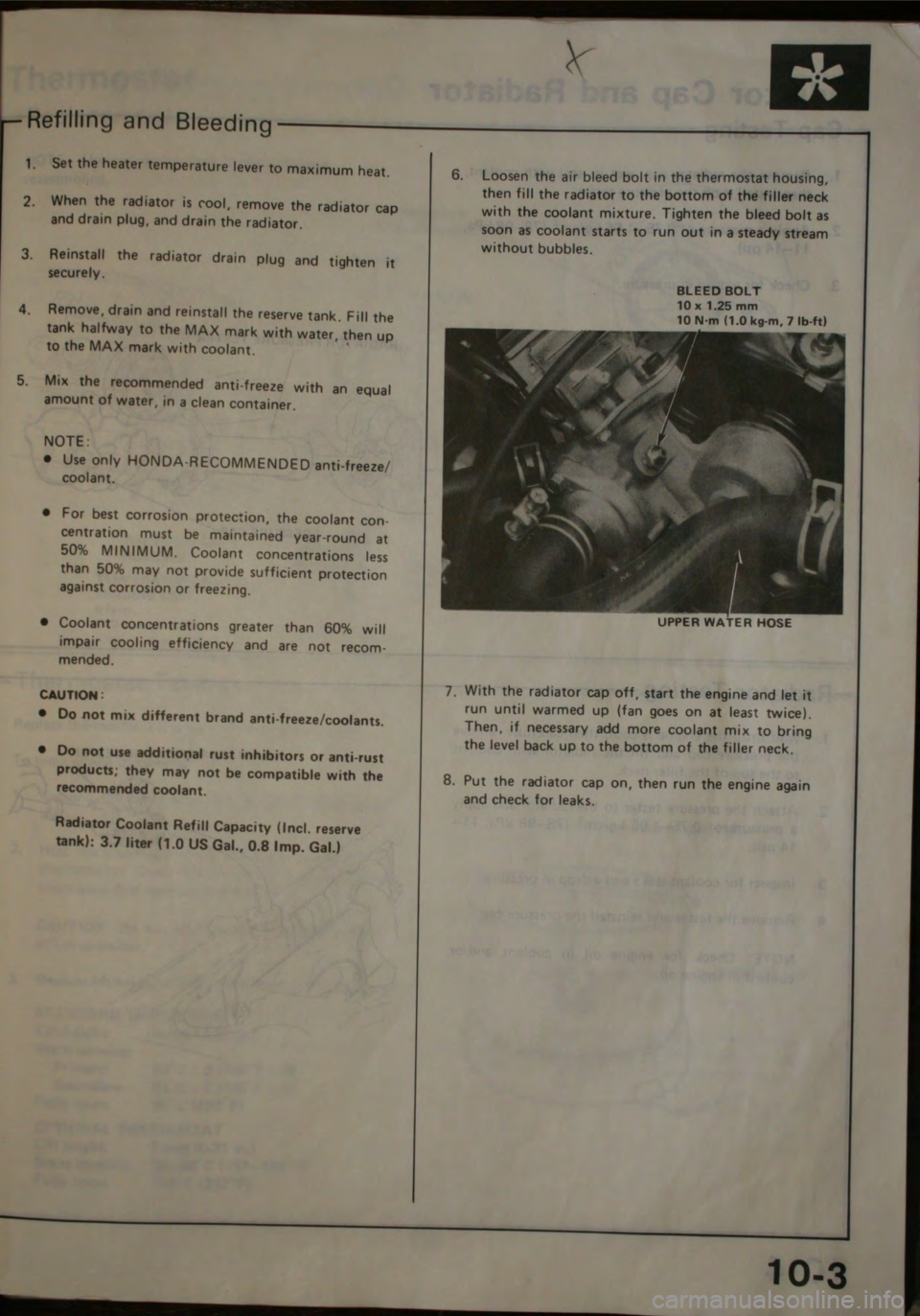 HONDA JAZZ 1983 Shop Manual HONDA JAZZ 1983 Shop Manual