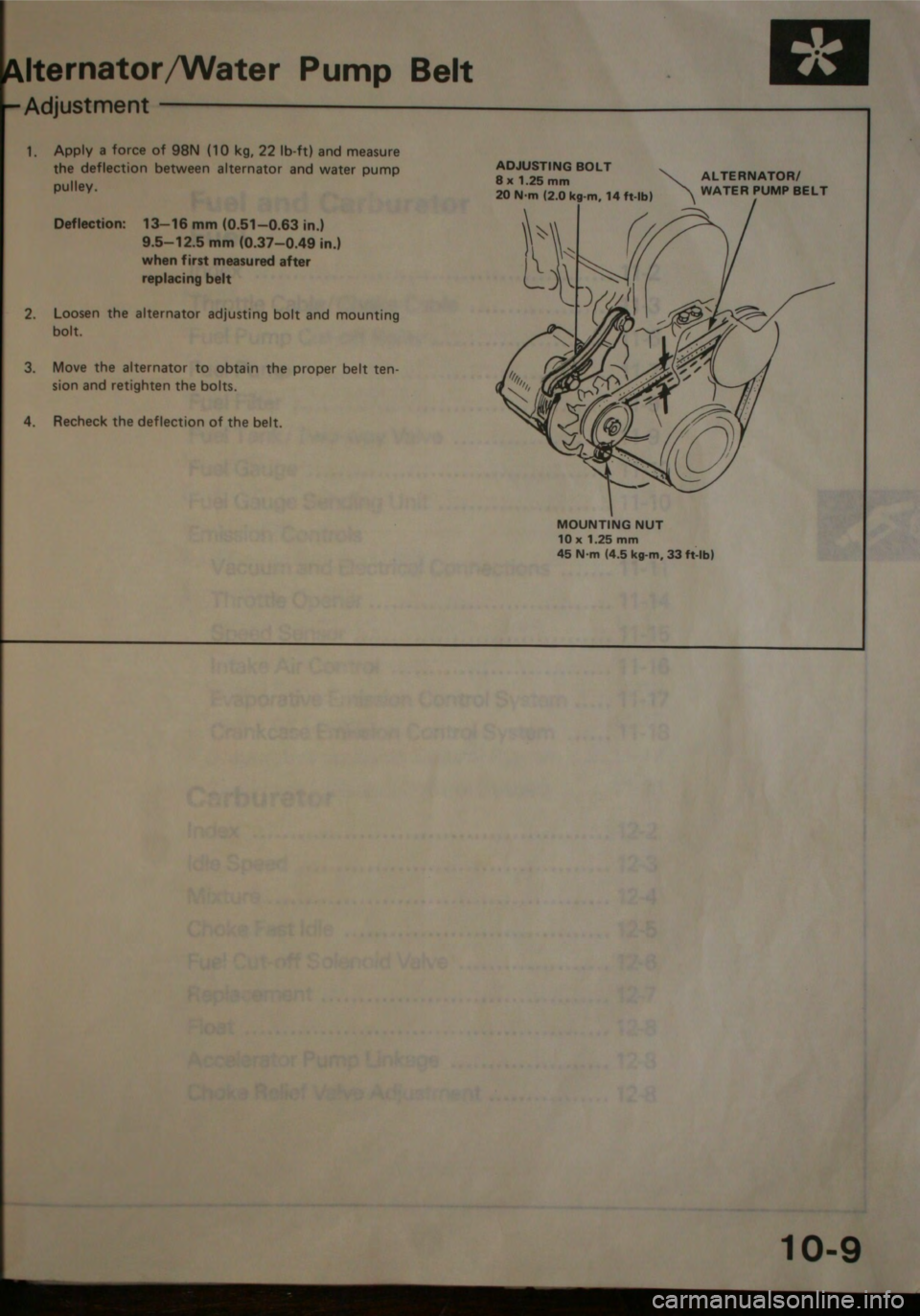 HONDA JAZZ 1983 Shop Manual HONDA JAZZ 1983 Shop Manual