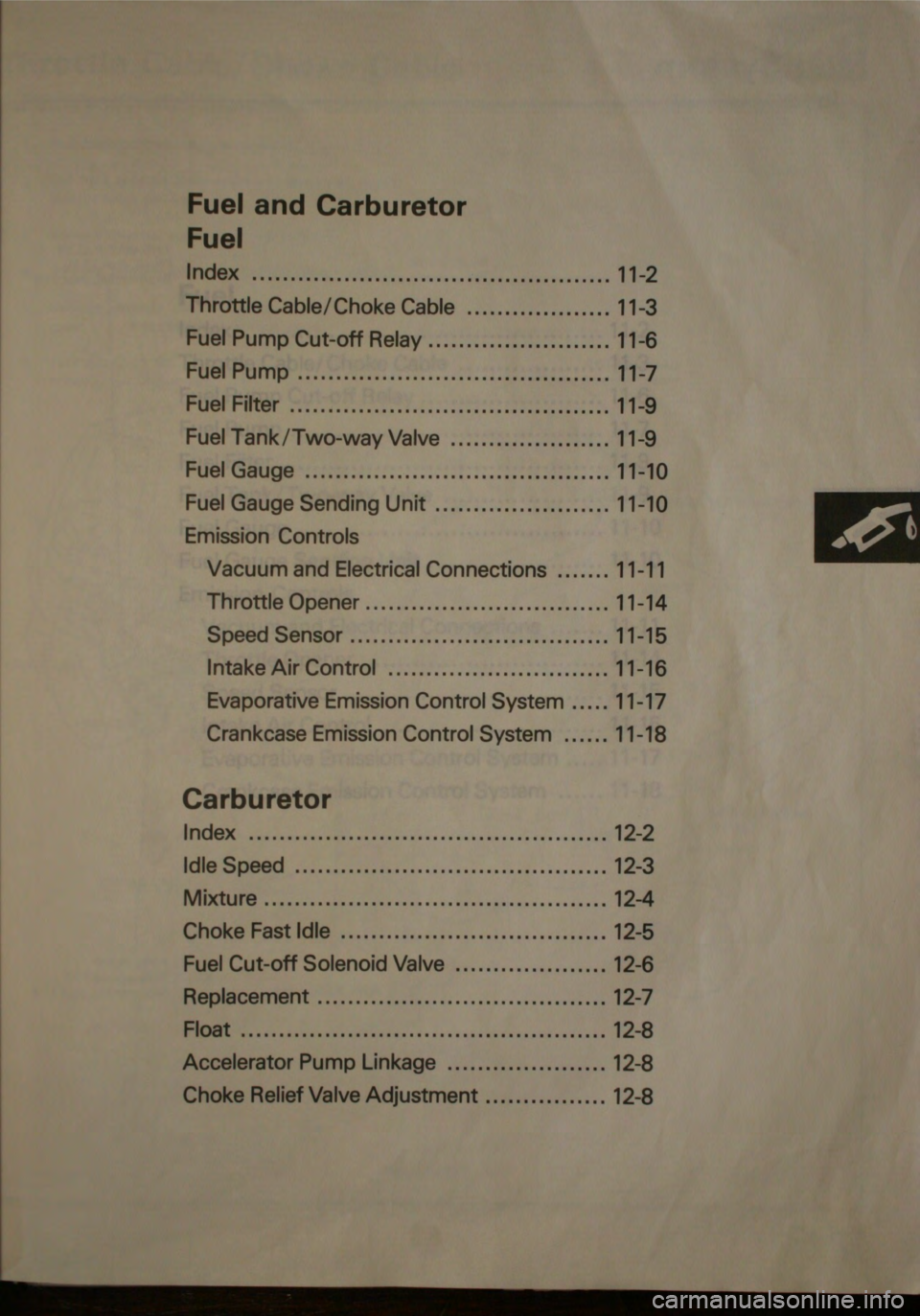 HONDA JAZZ 1983 Shop Manual HONDA JAZZ 1983 Shop Manual