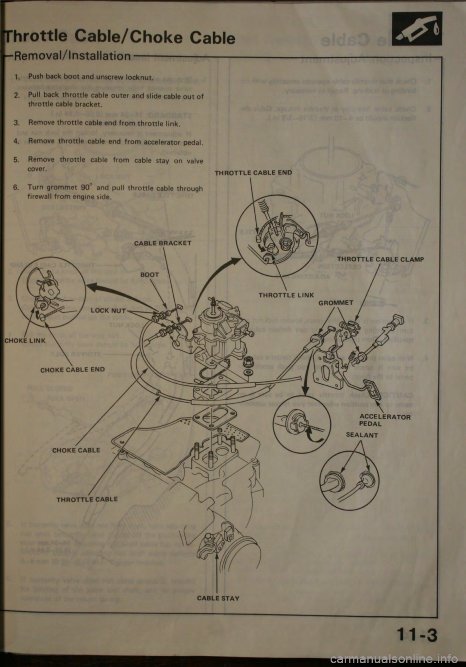 HONDA JAZZ 1983 Shop Manual HONDA JAZZ 1983 Shop Manual