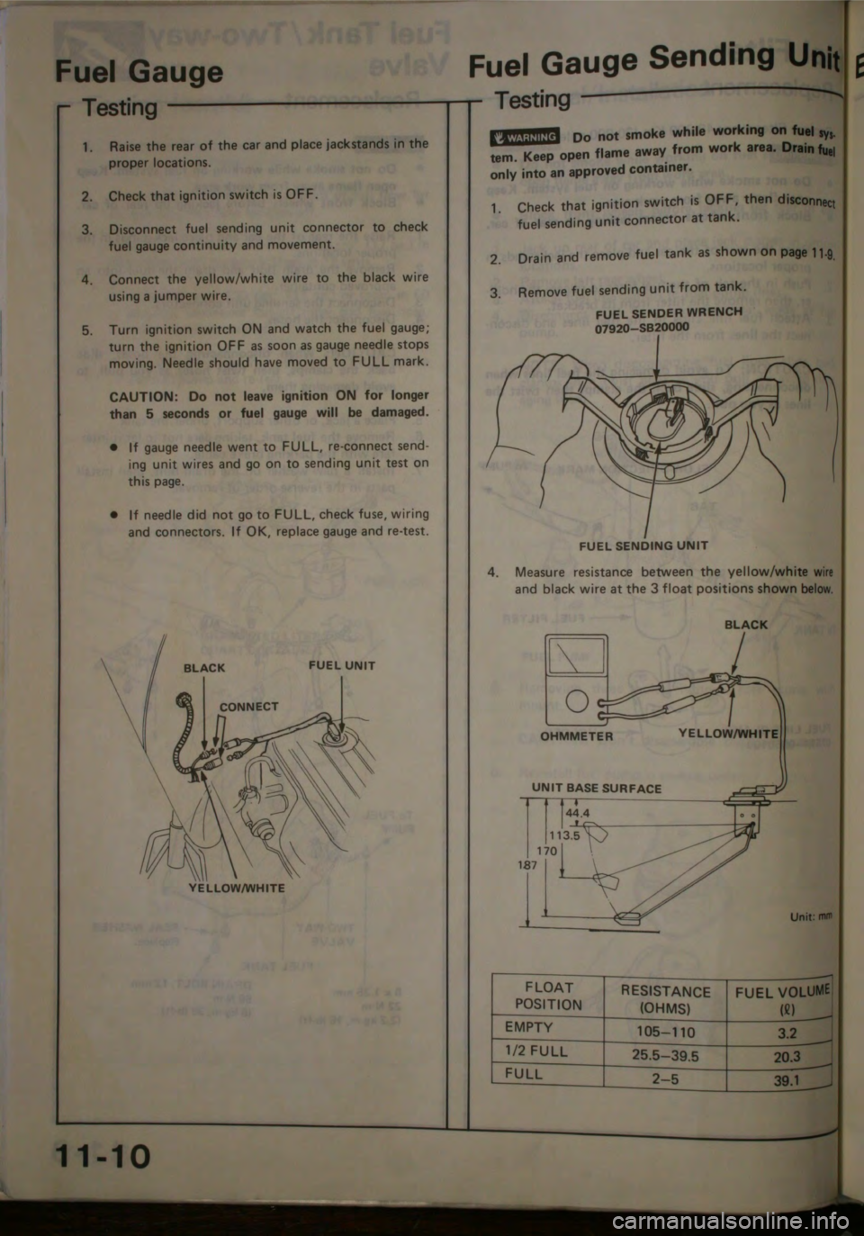 HONDA JAZZ 1983 Shop Manual HONDA JAZZ 1983 Shop Manual