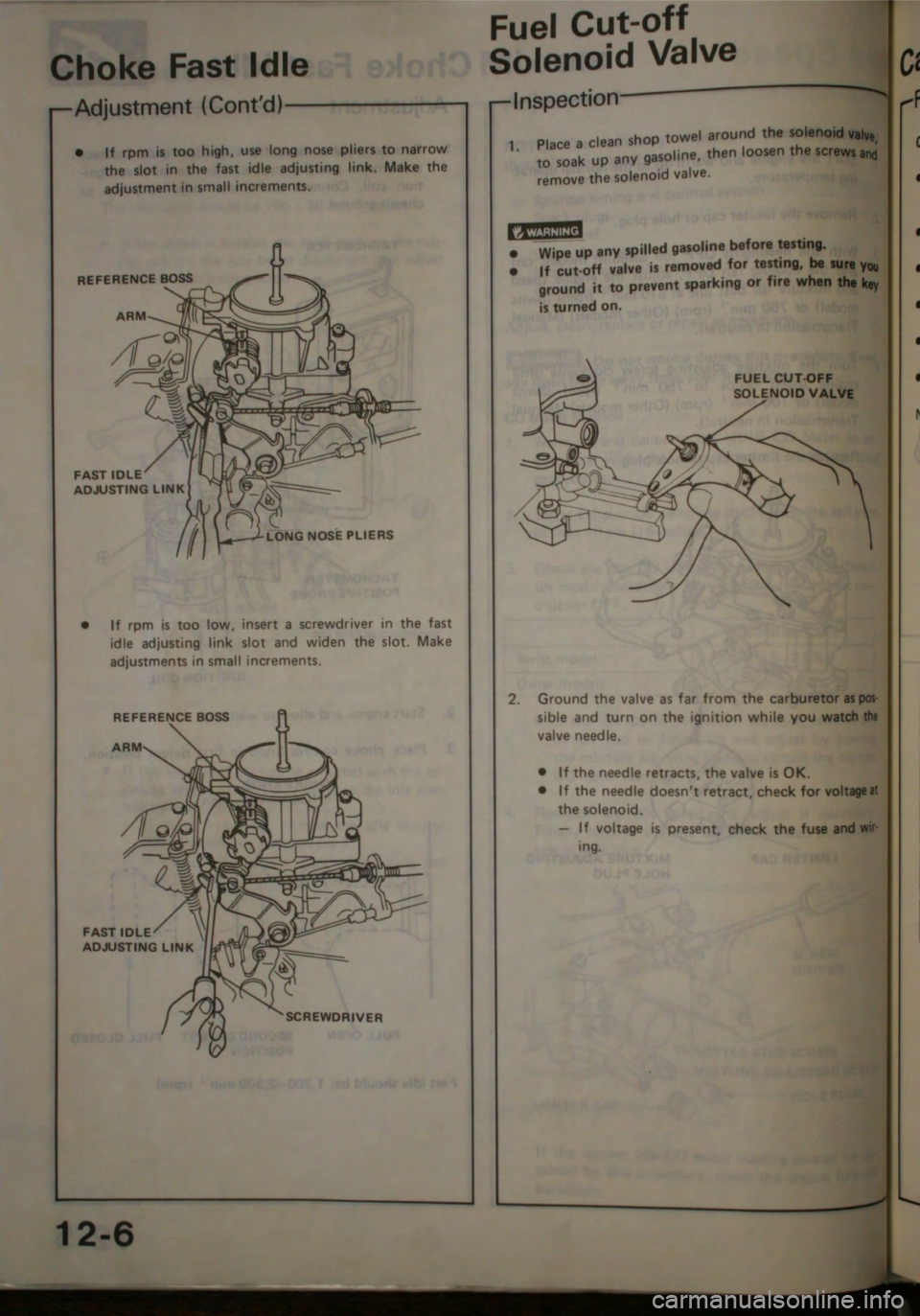HONDA JAZZ 1983 Shop Manual HONDA JAZZ 1983 Shop Manual