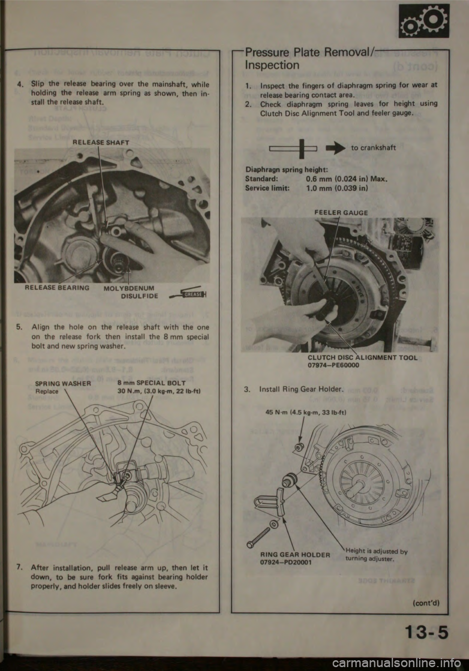 HONDA JAZZ 1983 Shop Manual HONDA JAZZ 1983 Shop Manual