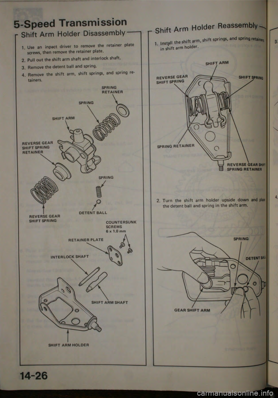 HONDA JAZZ 1983 Shop Manual HONDA JAZZ 1983 Shop Manual