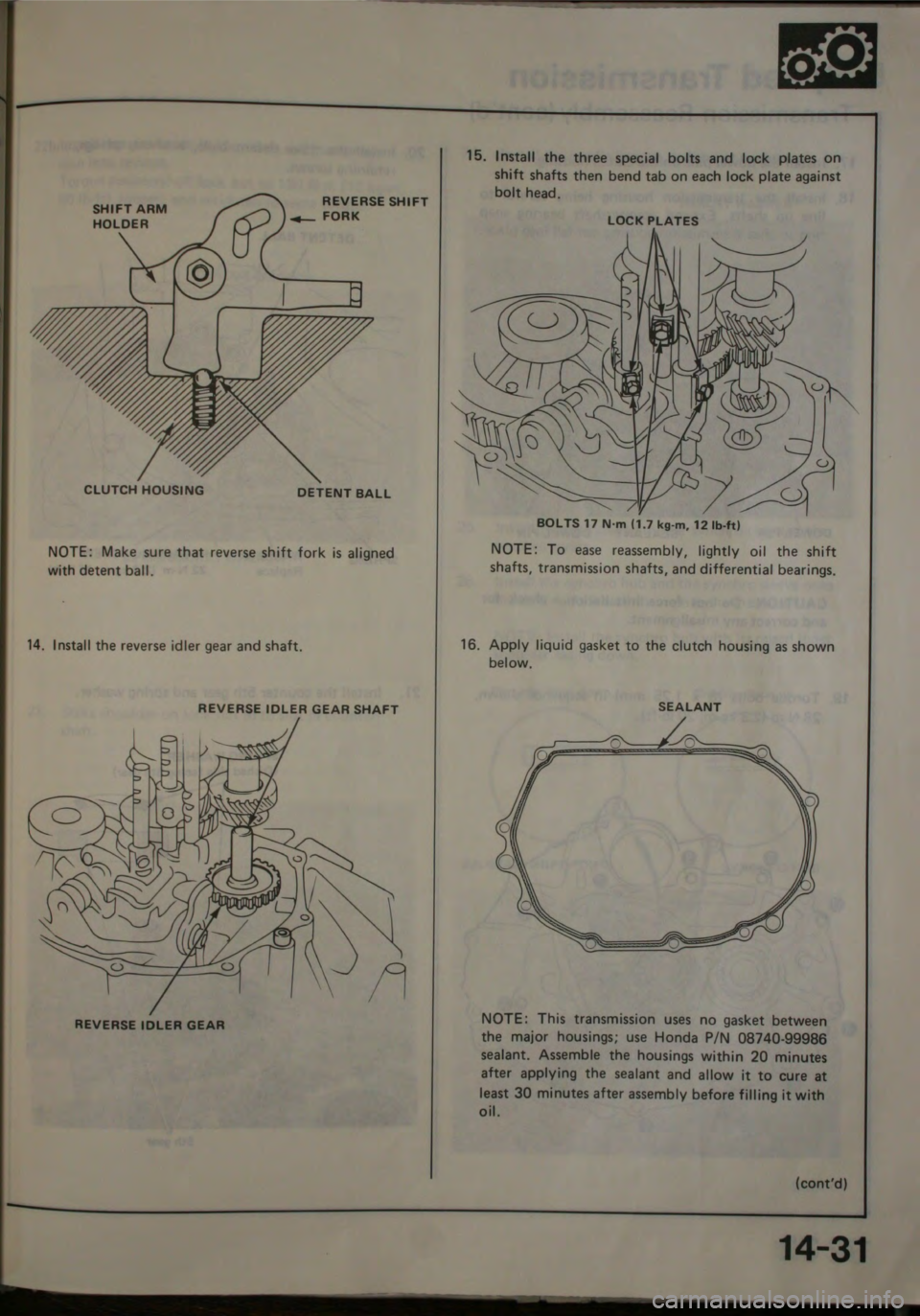 HONDA JAZZ 1983 Shop Manual HONDA JAZZ 1983 Shop Manual