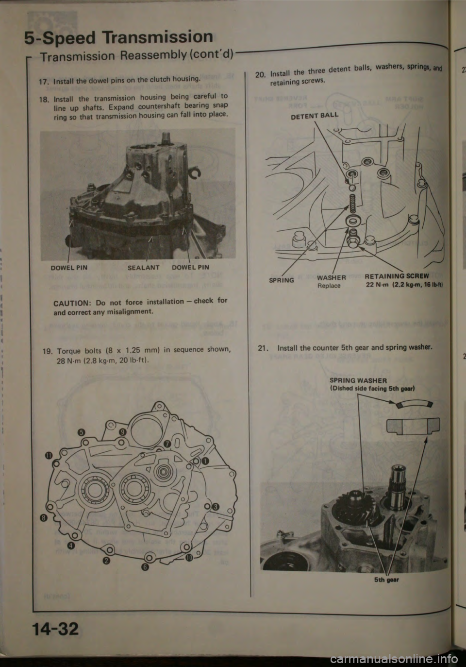 HONDA JAZZ 1983 Shop Manual HONDA JAZZ 1983 Shop Manual