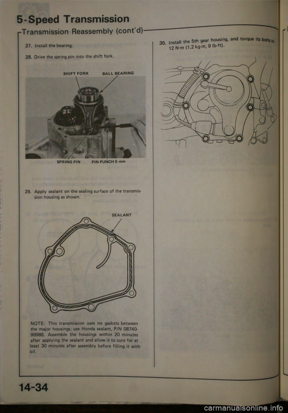 HONDA JAZZ 1983 Shop Manual HONDA JAZZ 1983 Shop Manual