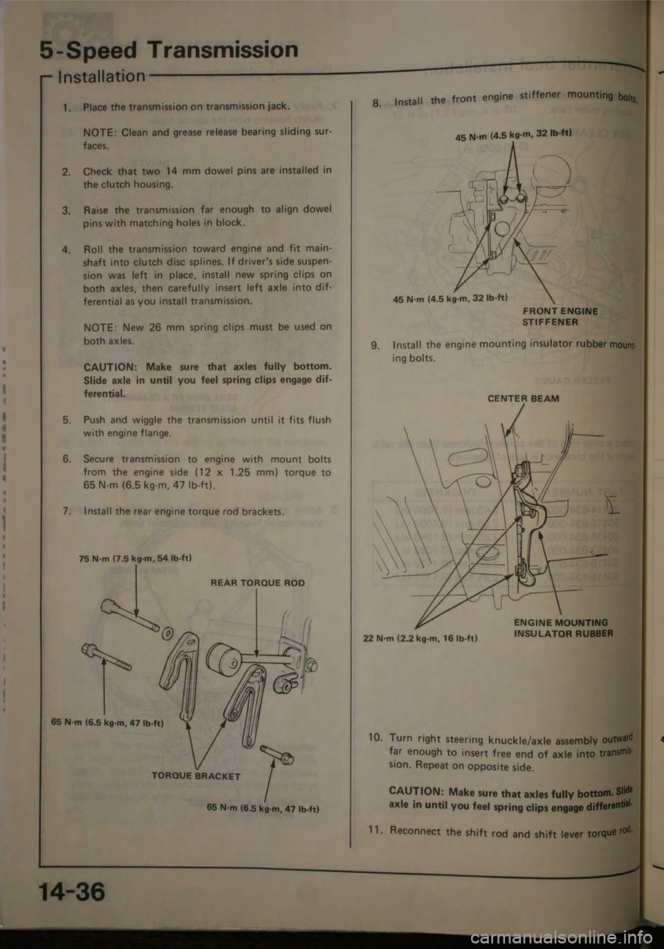 HONDA JAZZ 1983 Shop Manual HONDA JAZZ 1983 Shop Manual