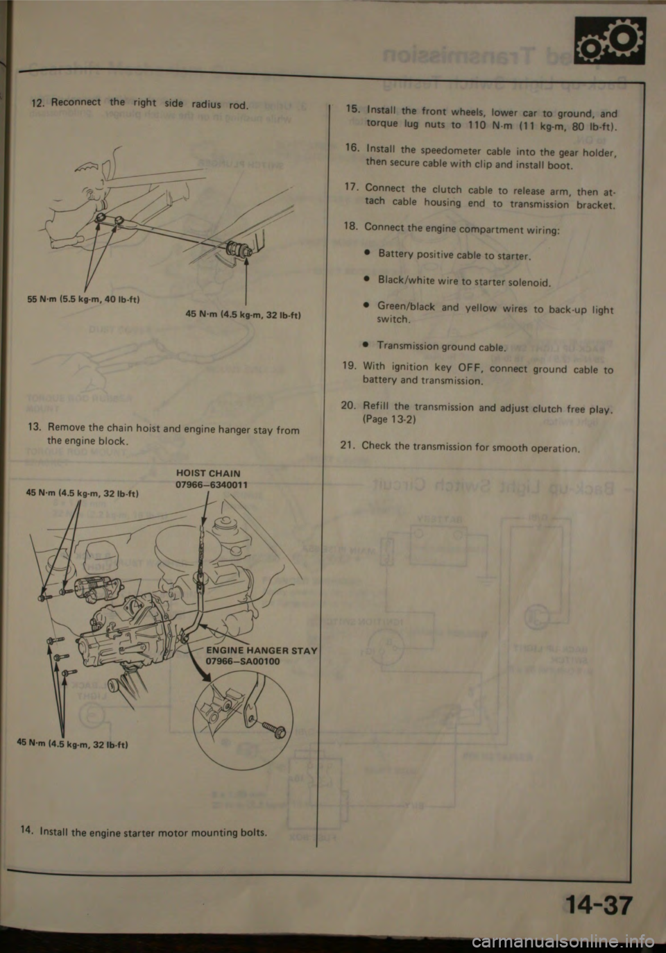 HONDA JAZZ 1983 Shop Manual HONDA JAZZ 1983 Shop Manual