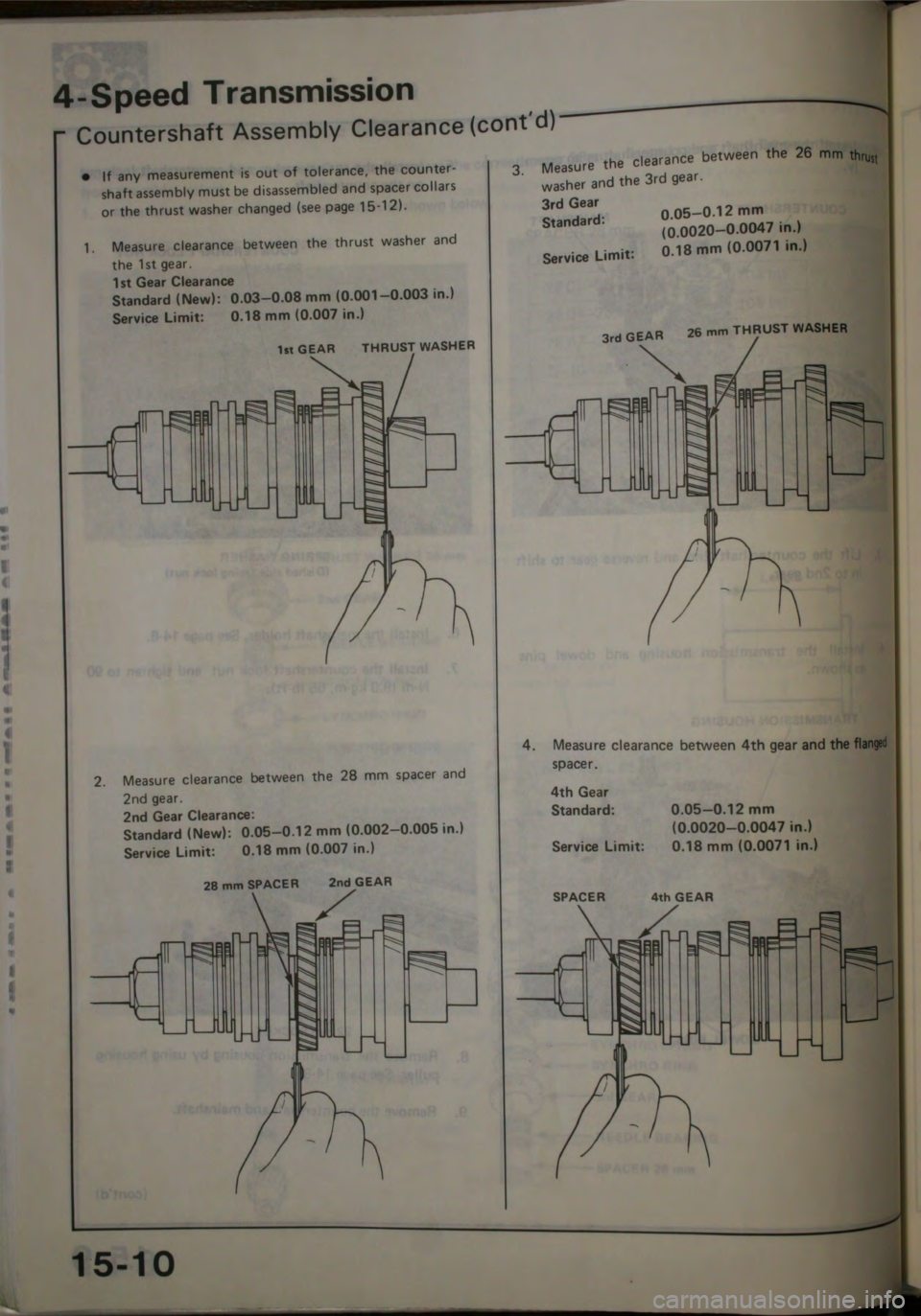HONDA JAZZ 1983 Shop Manual HONDA JAZZ 1983 Shop Manual