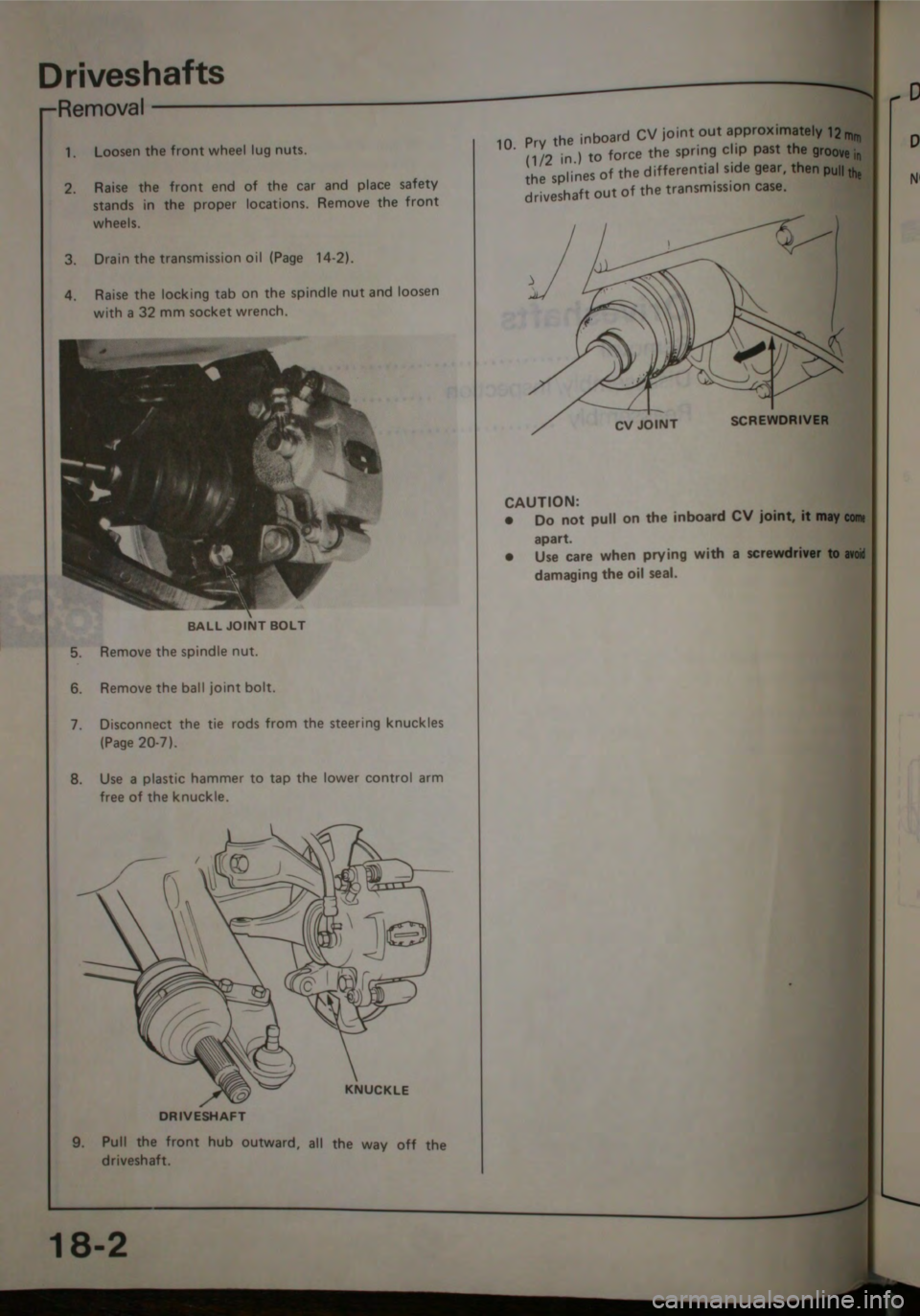 HONDA JAZZ 1983 Shop Manual HONDA JAZZ 1983 Shop Manual