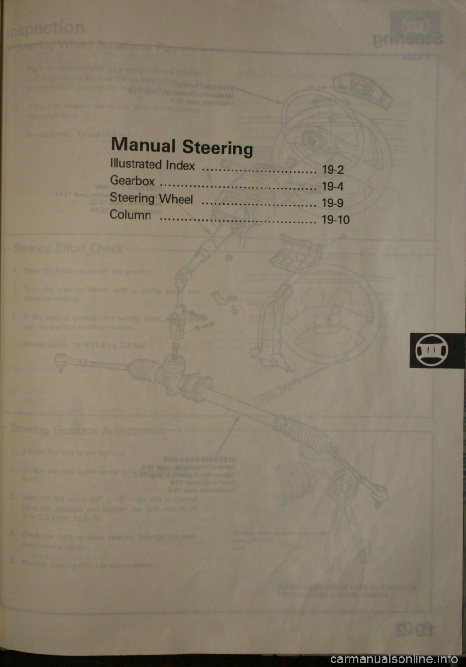 HONDA JAZZ 1983 Shop Manual HONDA JAZZ 1983 Shop Manual
