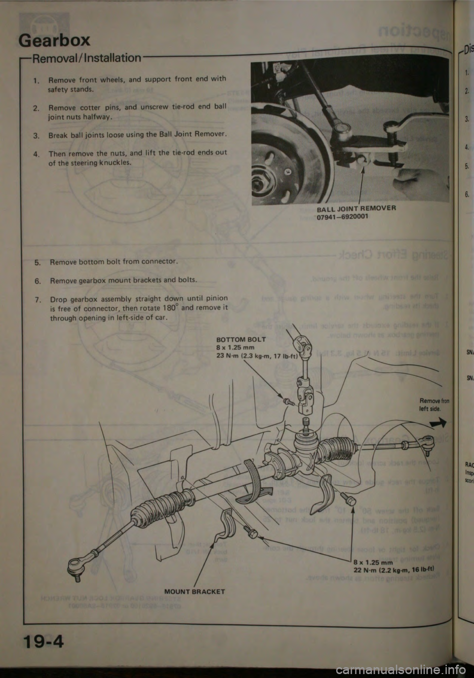 HONDA JAZZ 1983 Shop Manual HONDA JAZZ 1983 Shop Manual