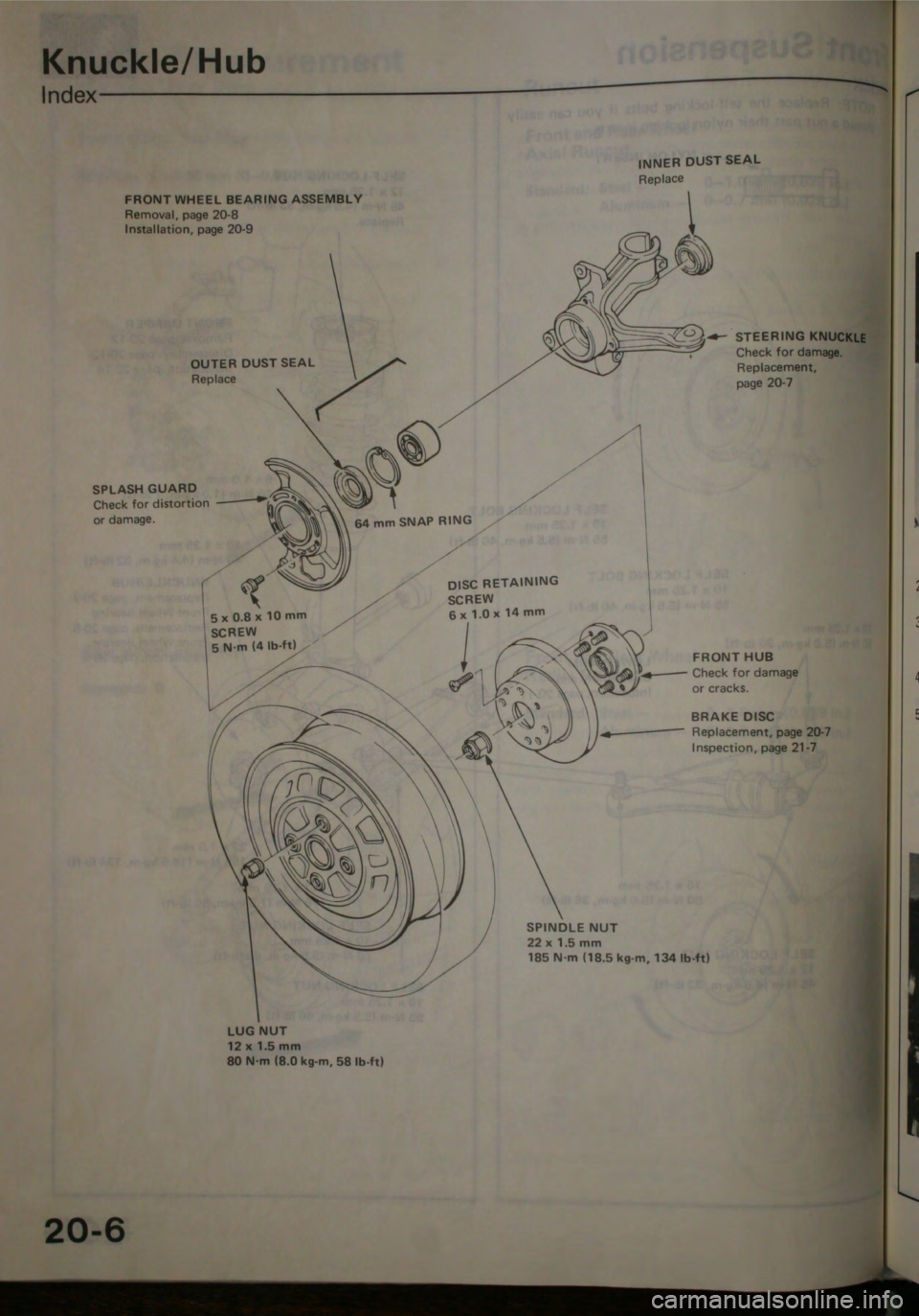 HONDA JAZZ 1983 Shop Manual HONDA JAZZ 1983 Shop Manual