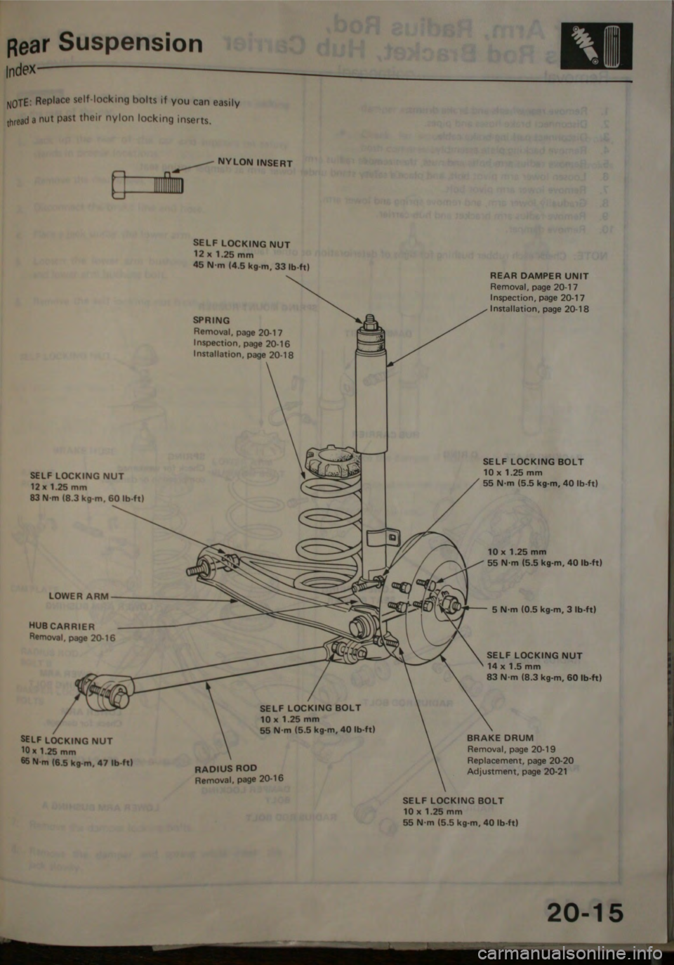 HONDA JAZZ 1983 Shop Manual HONDA JAZZ 1983 Shop Manual