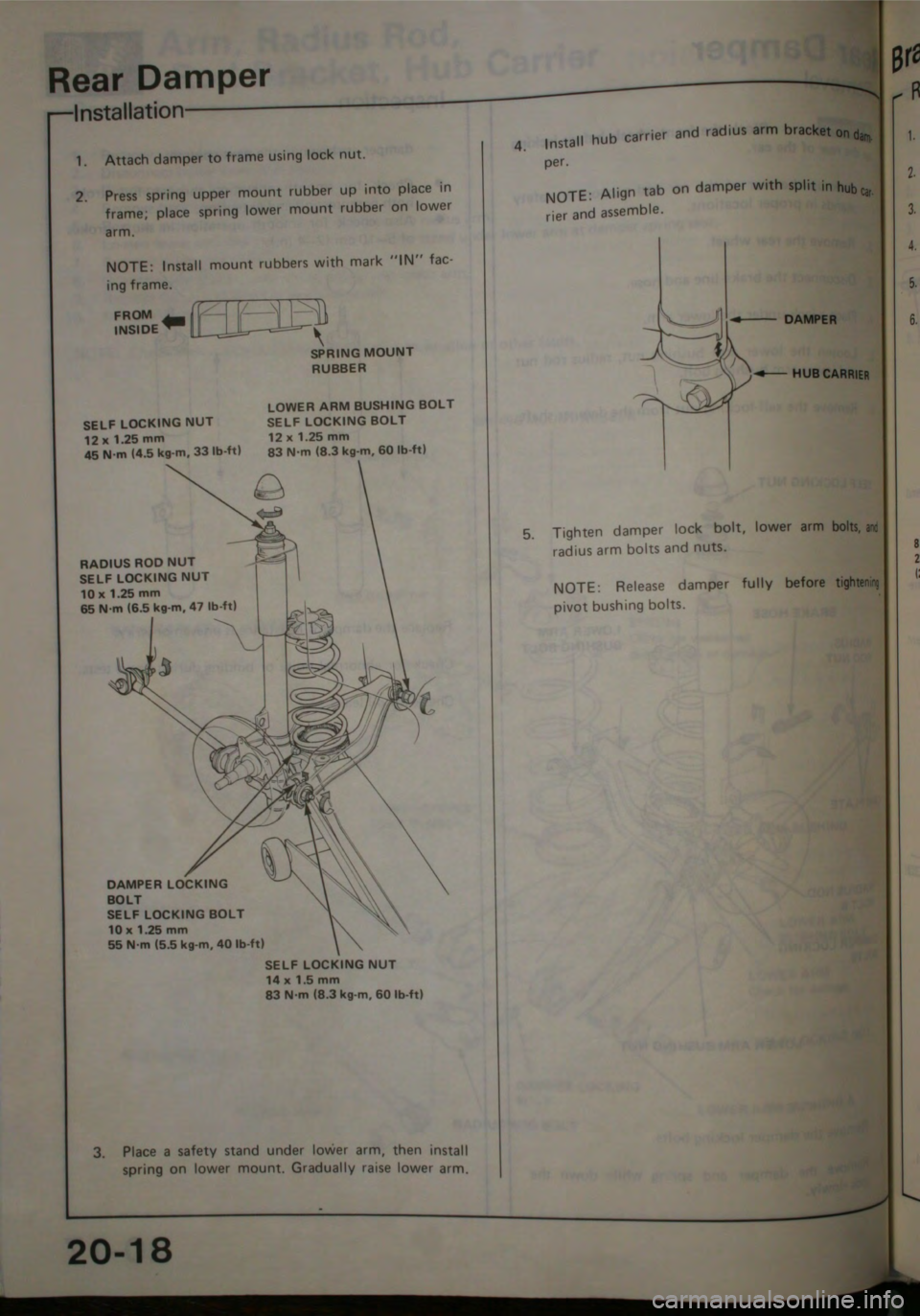 HONDA JAZZ 1983 Shop Manual HONDA JAZZ 1983 Shop Manual