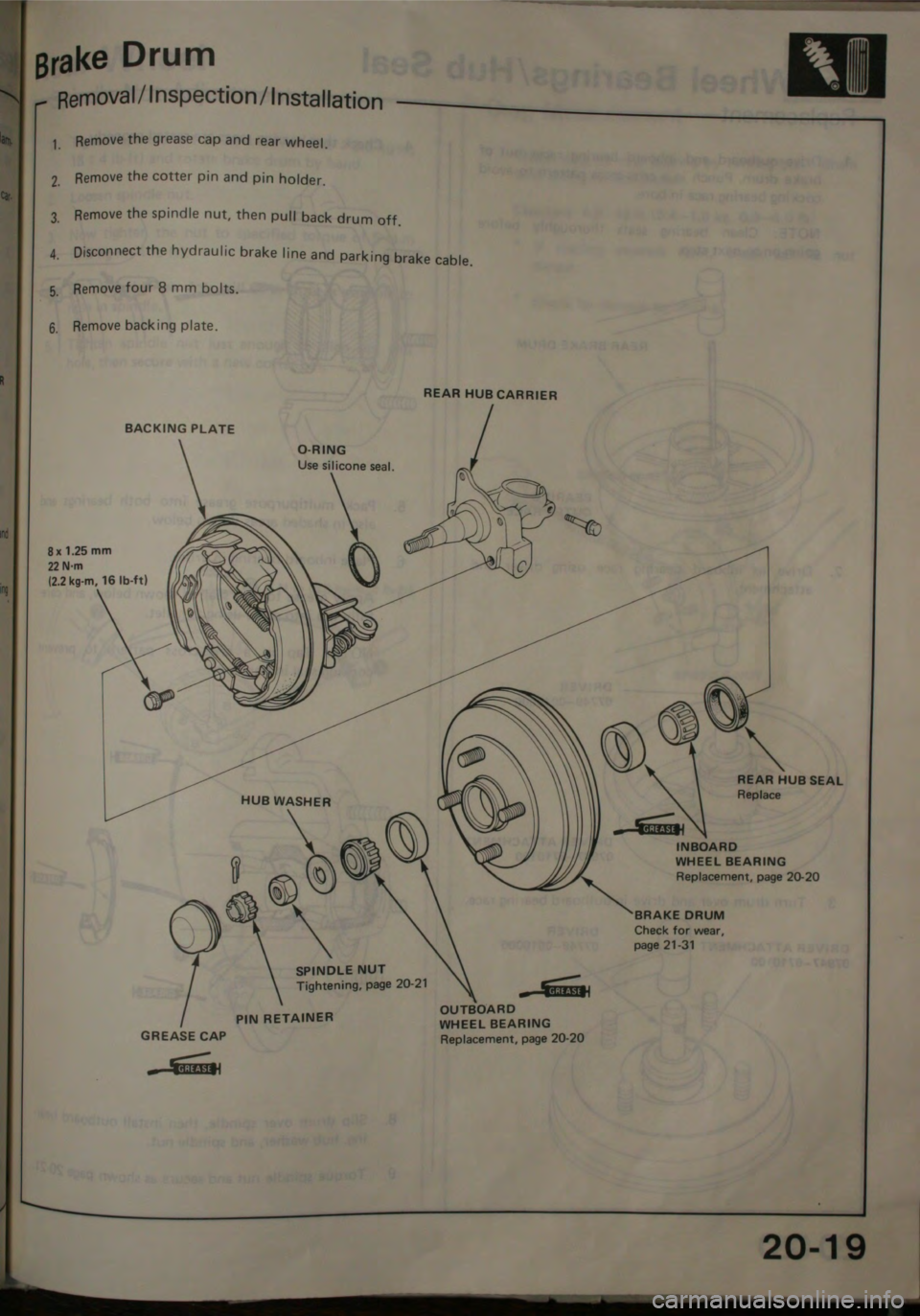HONDA JAZZ 1983 Shop Manual HONDA JAZZ 1983 Shop Manual