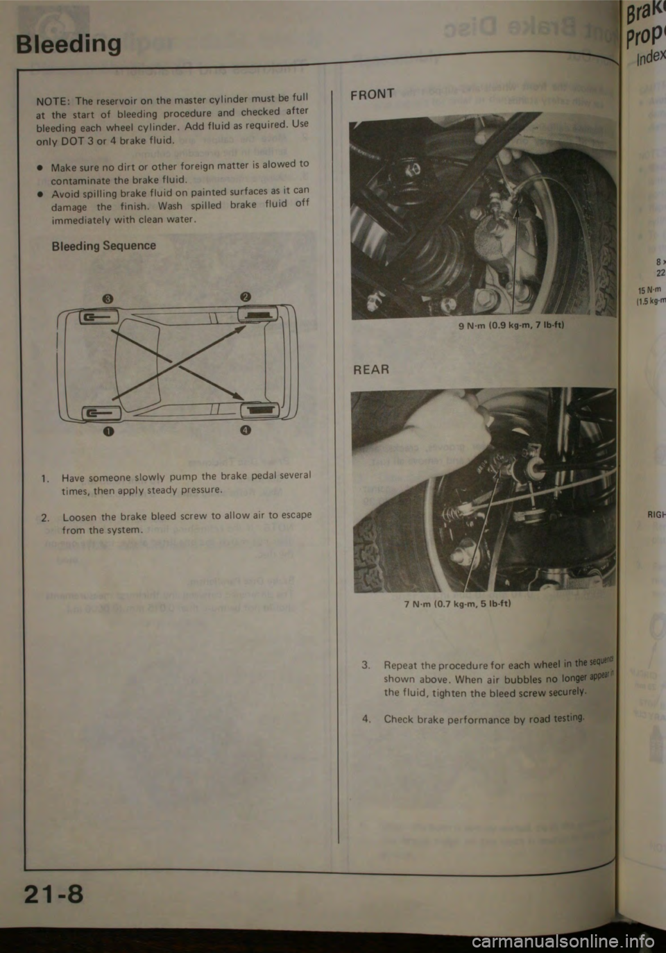 HONDA JAZZ 1983 Shop Manual HONDA JAZZ 1983 Shop Manual