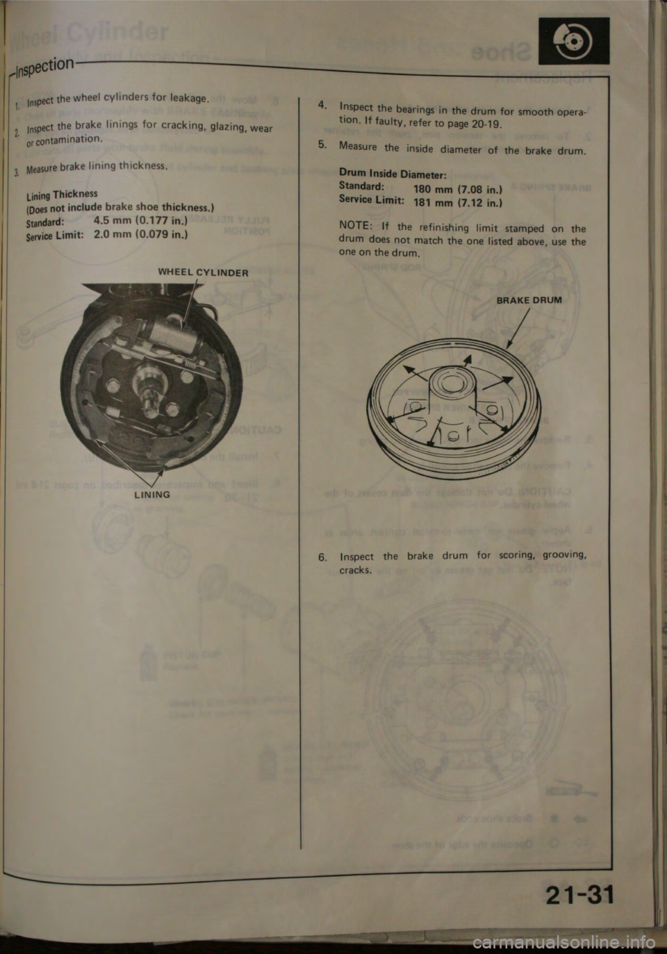 HONDA JAZZ 1983 Shop Manual HONDA JAZZ 1983 Shop Manual