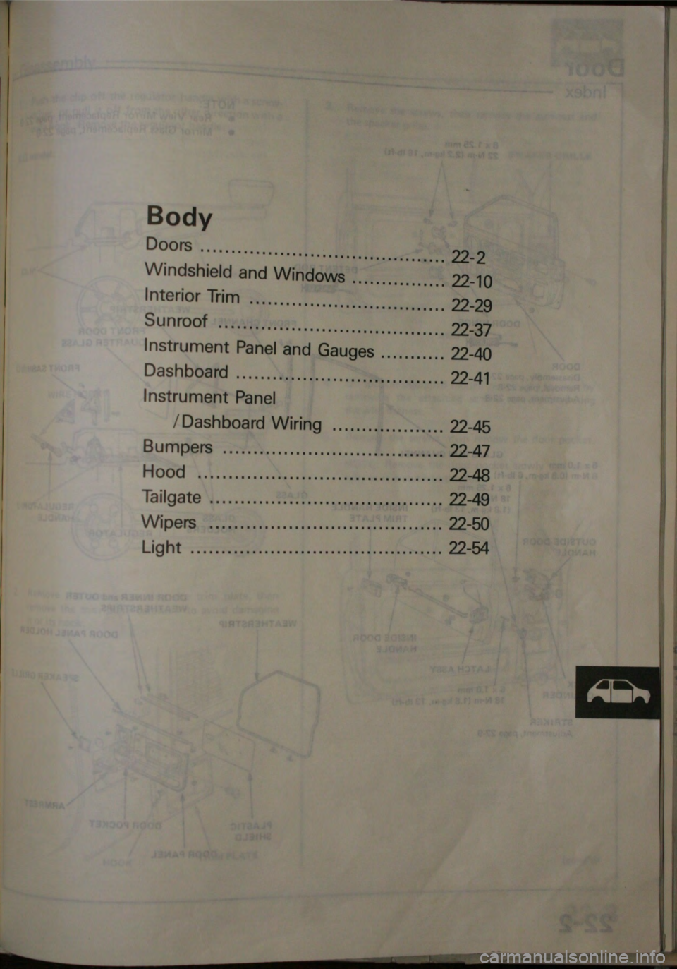 HONDA JAZZ 1983 Shop Manual HONDA JAZZ 1983 Shop Manual