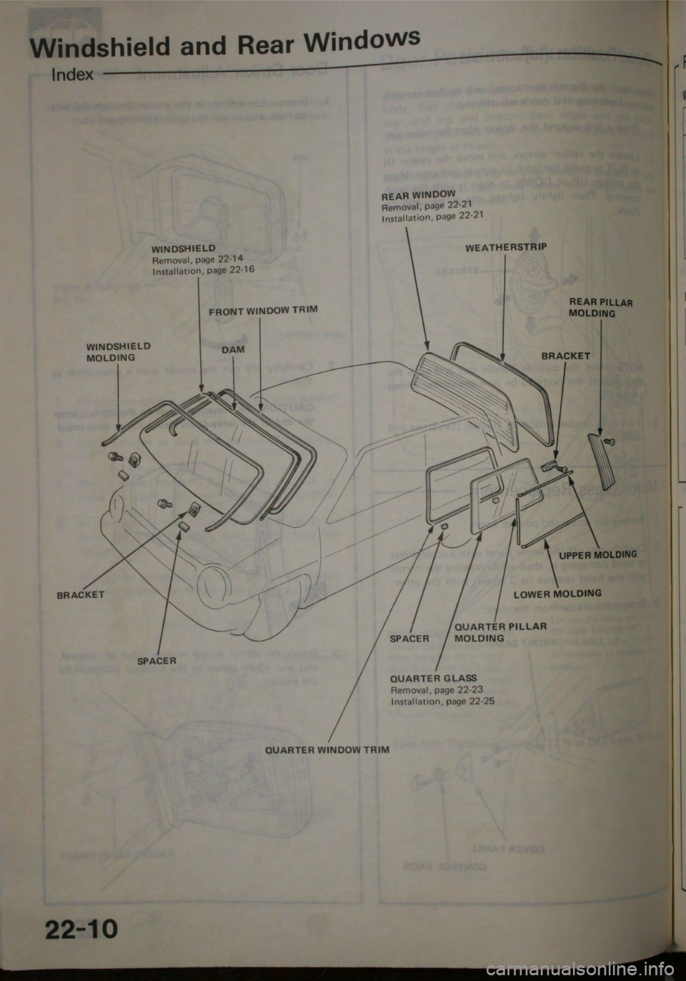 HONDA JAZZ 1983 Shop Manual HONDA JAZZ 1983 Shop Manual