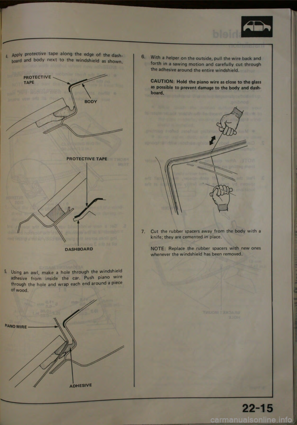 HONDA JAZZ 1983 Shop Manual HONDA JAZZ 1983 Shop Manual