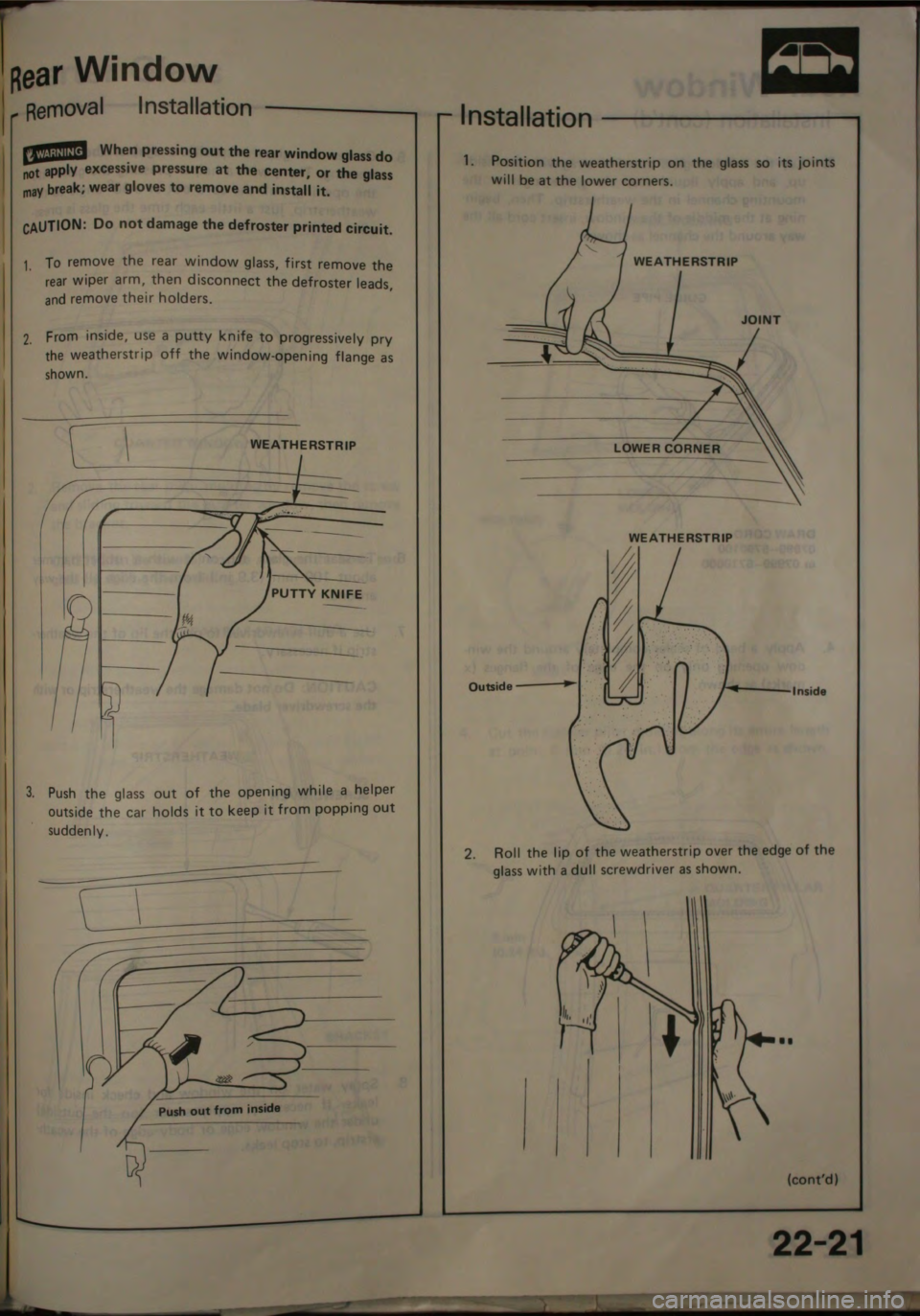 HONDA JAZZ 1983 Shop Manual HONDA JAZZ 1983 Shop Manual