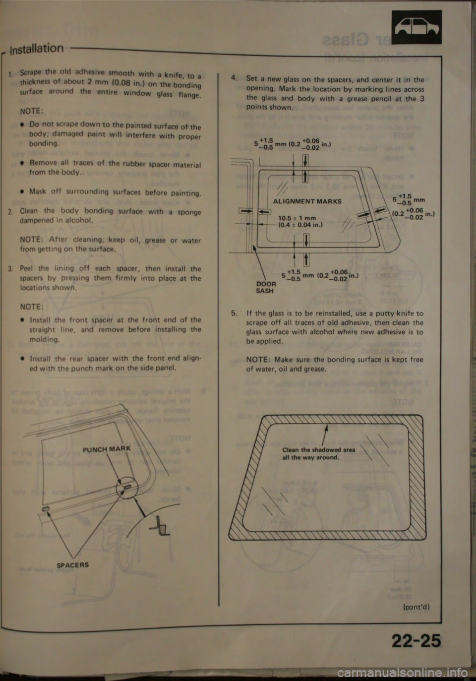 HONDA JAZZ 1983 Shop Manual HONDA JAZZ 1983 Shop Manual