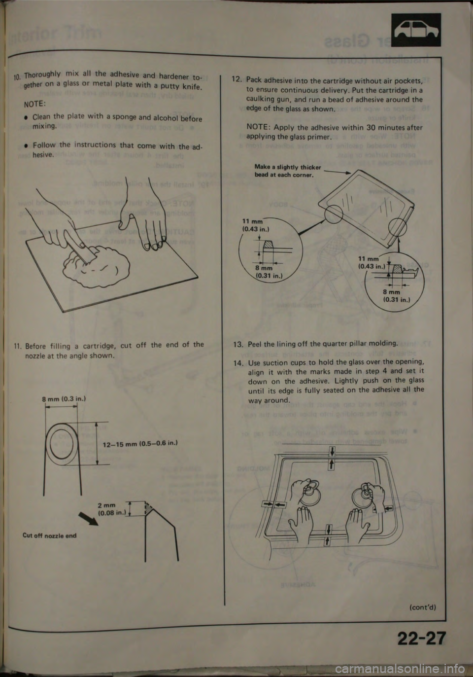 HONDA JAZZ 1983 Shop Manual HONDA JAZZ 1983 Shop Manual