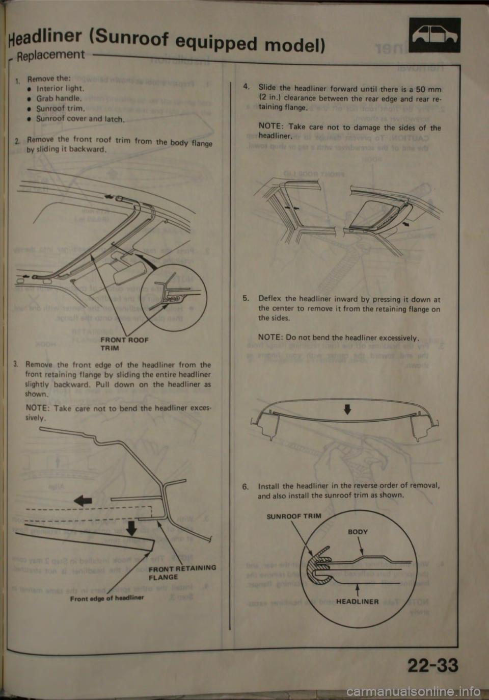 HONDA JAZZ 1983 Shop Manual HONDA JAZZ 1983 Shop Manual