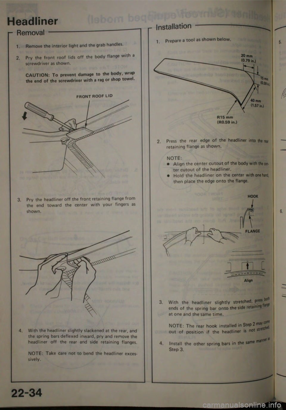 HONDA JAZZ 1983  Shop Manual 