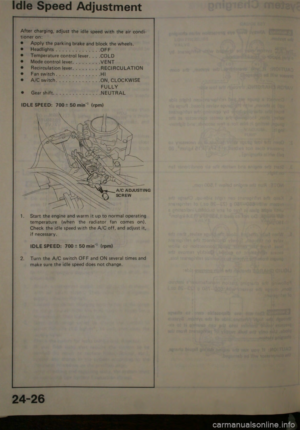 HONDA JAZZ 1983 Shop Manual HONDA JAZZ 1983 Shop Manual