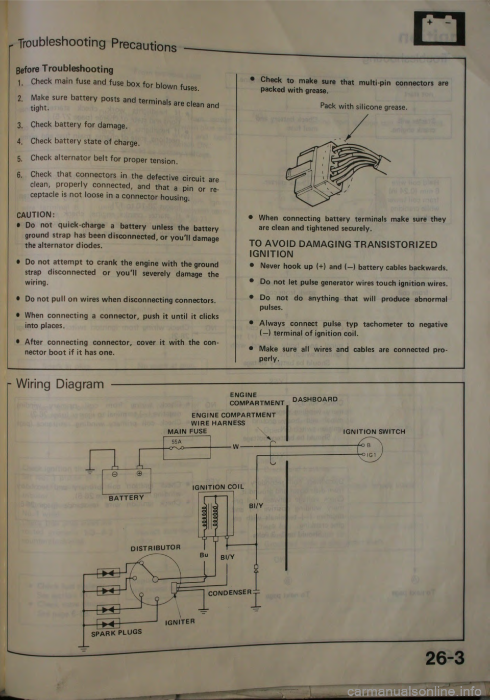 HONDA JAZZ 1983 Shop Manual HONDA JAZZ 1983 Shop Manual