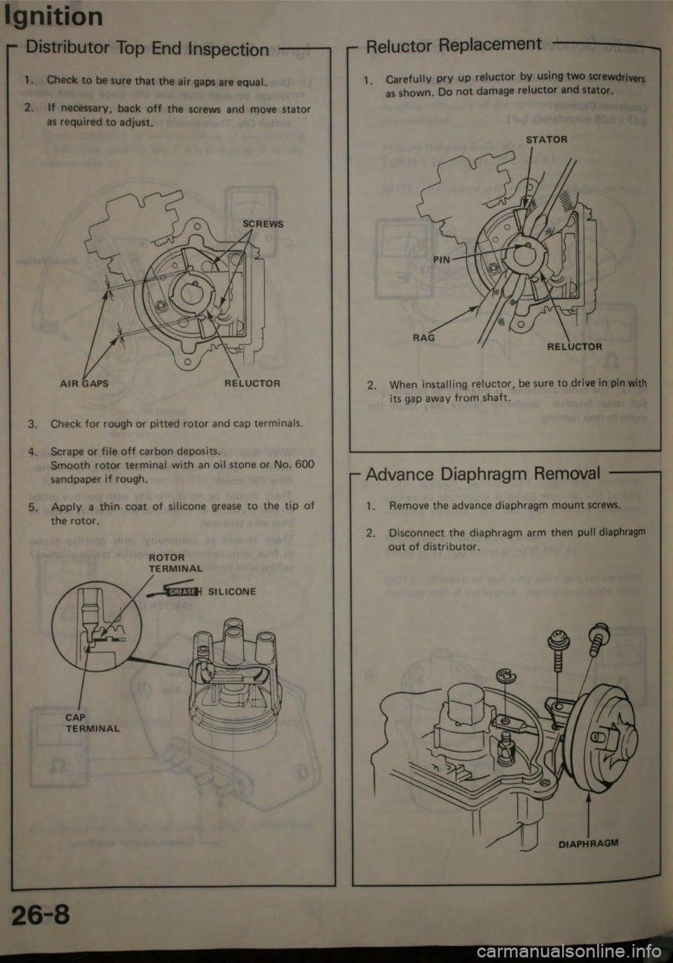 HONDA JAZZ 1983 Shop Manual HONDA JAZZ 1983 Shop Manual