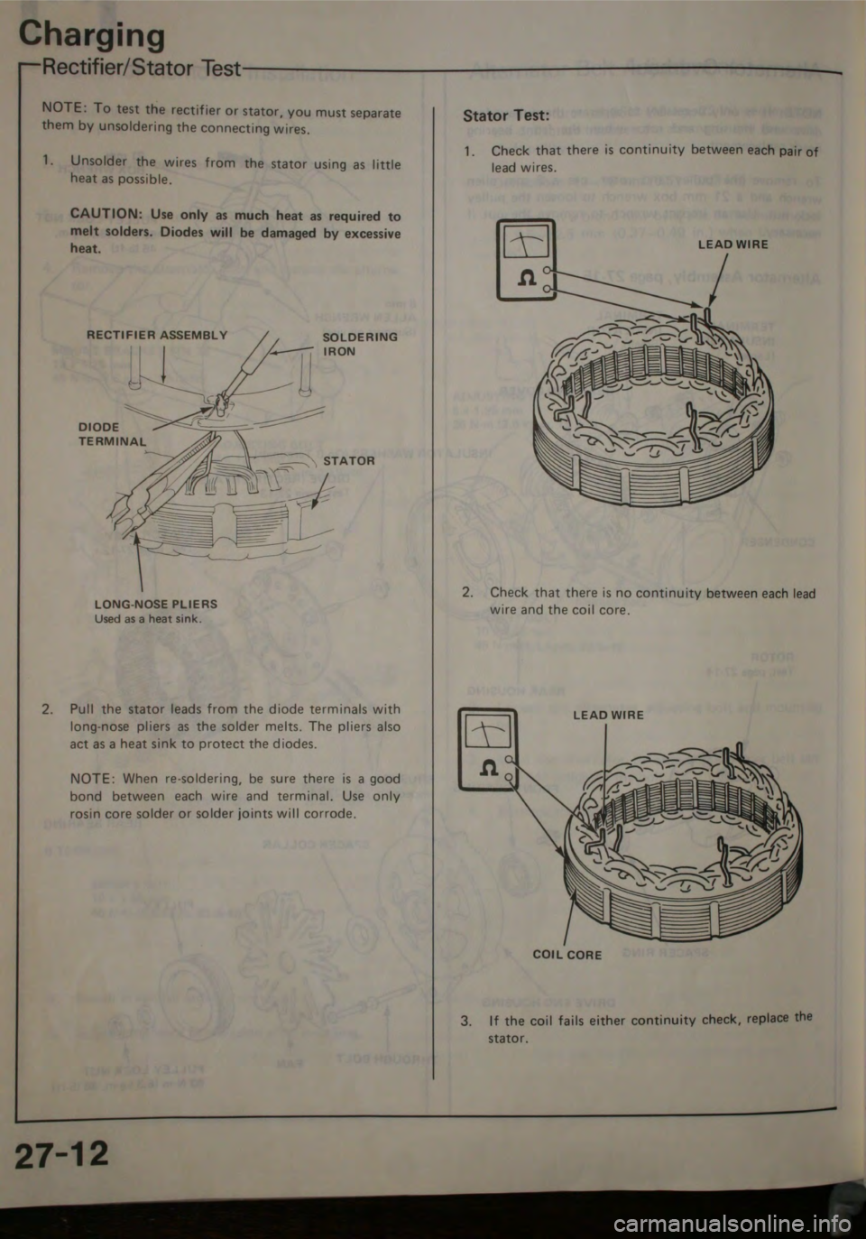 HONDA JAZZ 1983 Shop Manual HONDA JAZZ 1983 Shop Manual