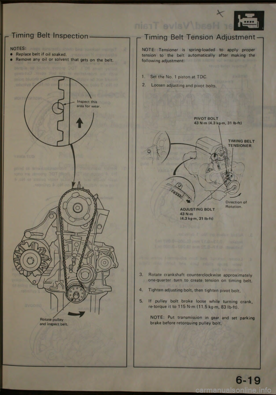 HONDA JAZZ 1983 Shop Manual HONDA JAZZ 1983 Shop Manual