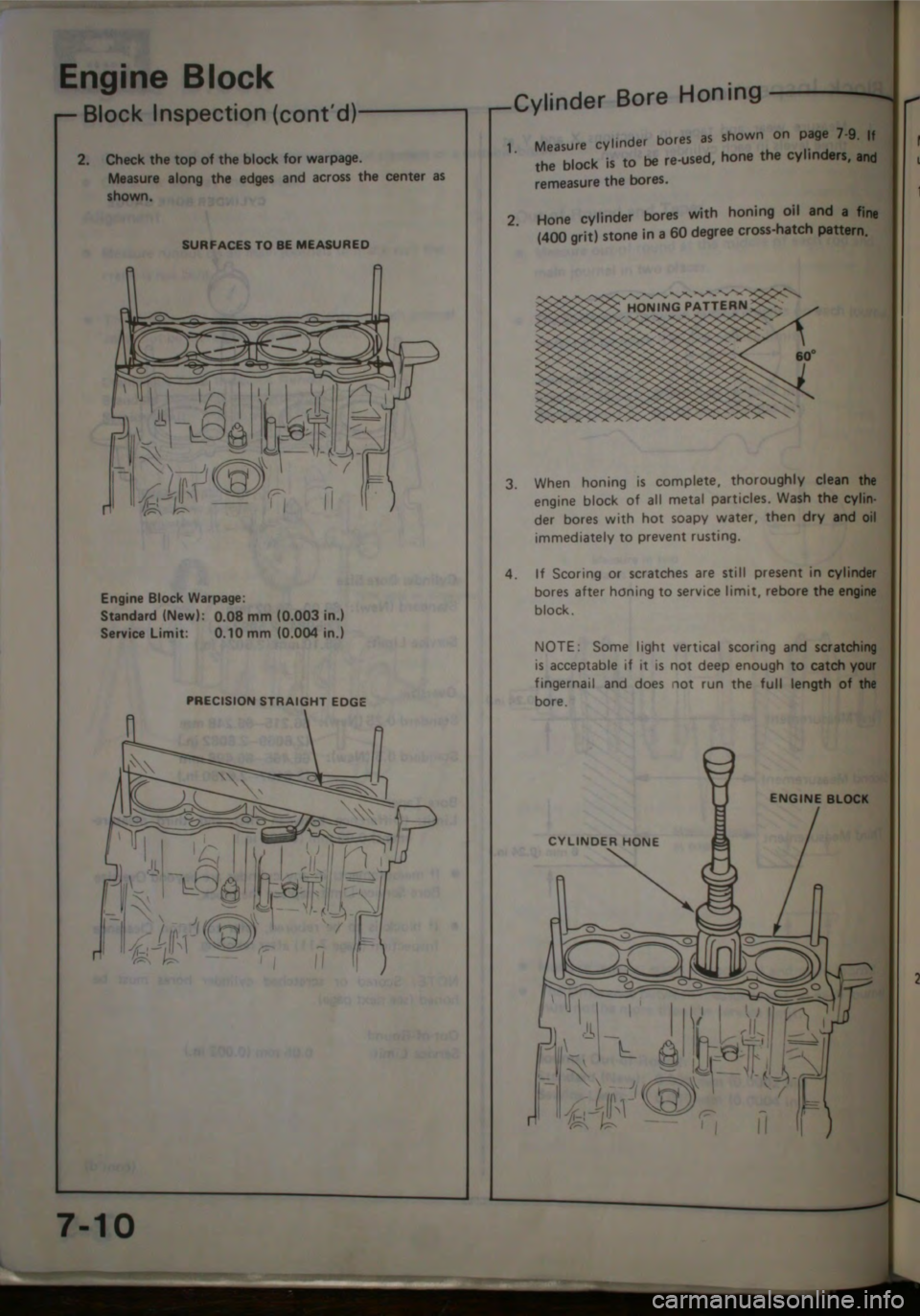 HONDA JAZZ 1983 Shop Manual HONDA JAZZ 1983 Shop Manual