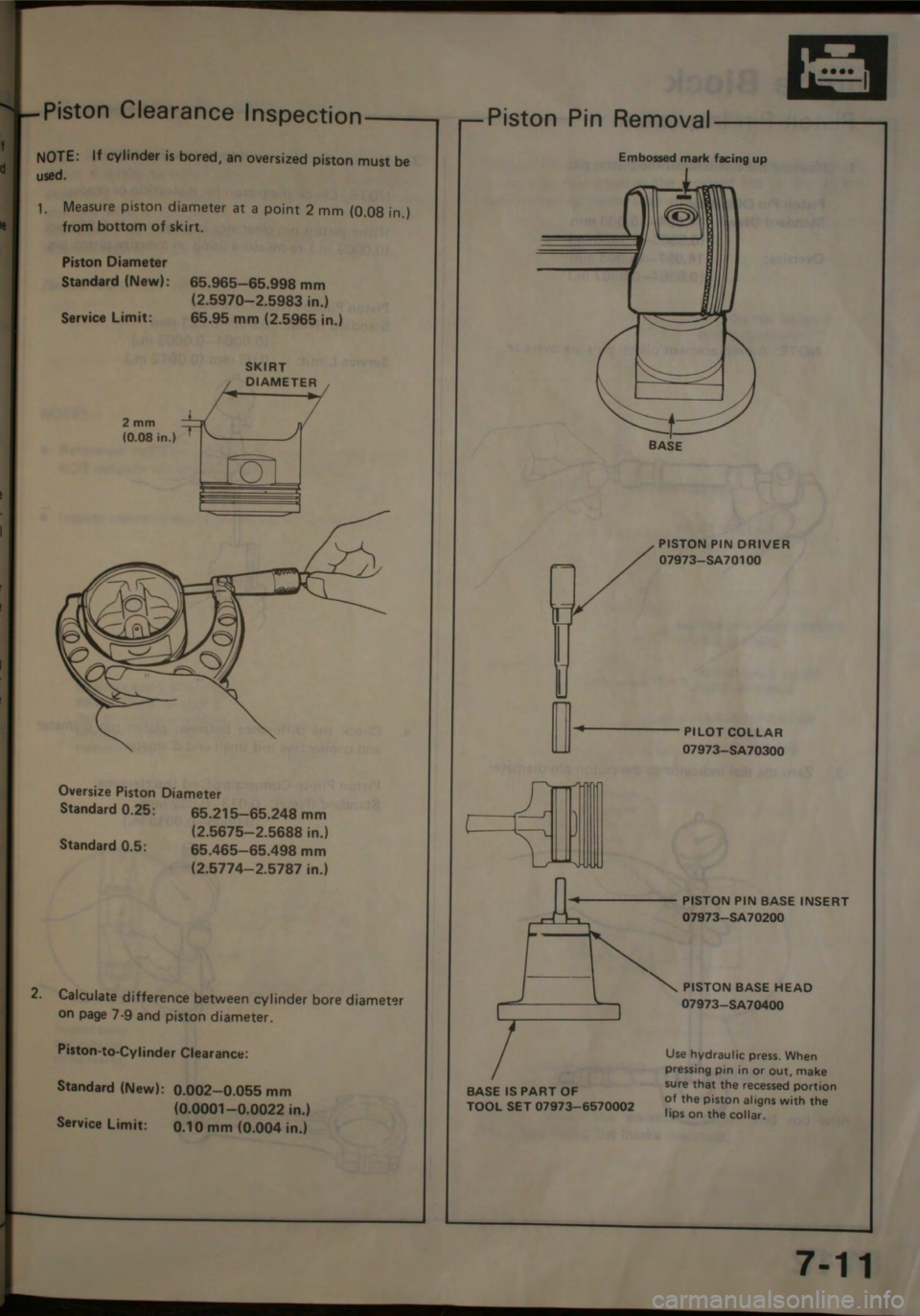 HONDA JAZZ 1983 Shop Manual HONDA JAZZ 1983 Shop Manual