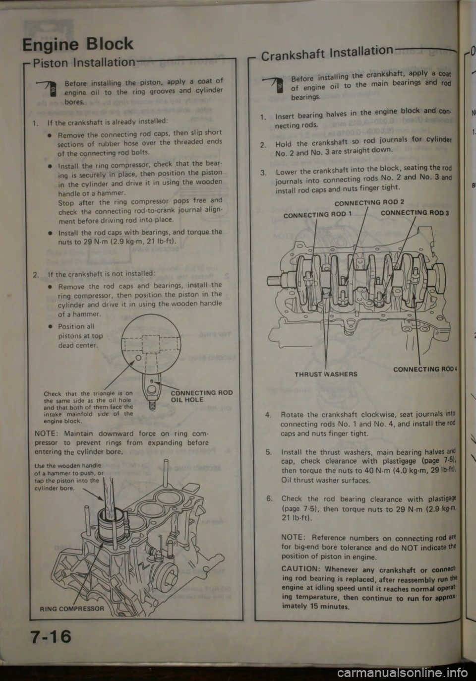 HONDA JAZZ 1983 Shop Manual HONDA JAZZ 1983 Shop Manual