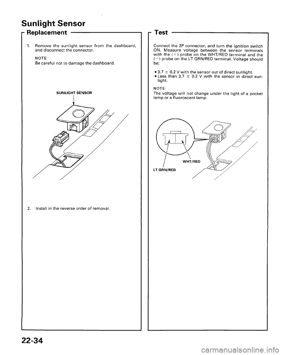 HONDA PRELUDE 1996  Service Repair Manual 