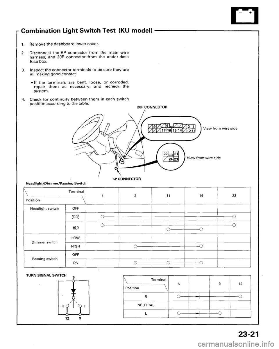 HONDA PRELUDE 1996  Service Repair Manual 