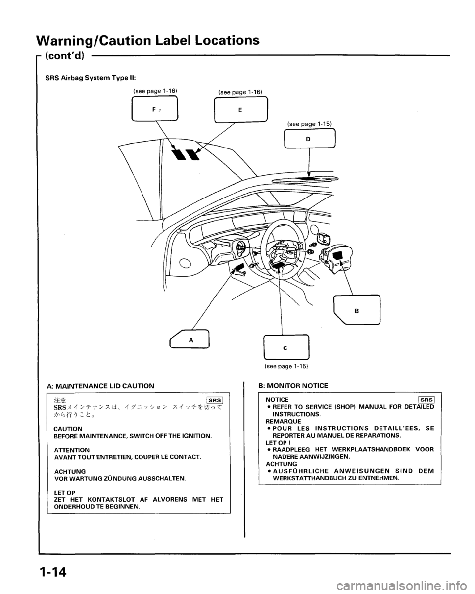 HONDA PRELUDE 1996 Service User Guide HONDA PRELUDE 1996 Service User Guide