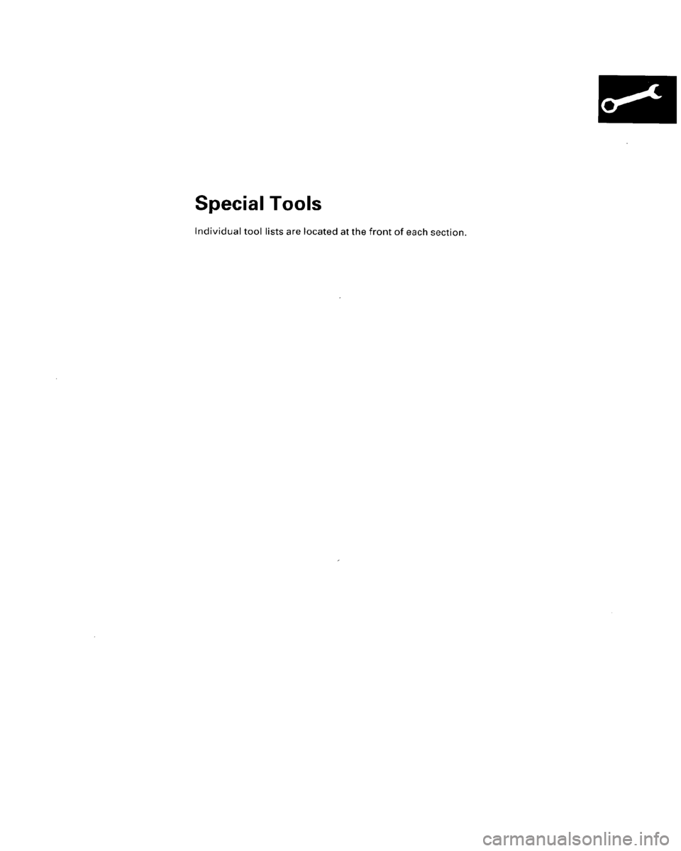 HONDA PRELUDE 1996  Service Owners Manual 