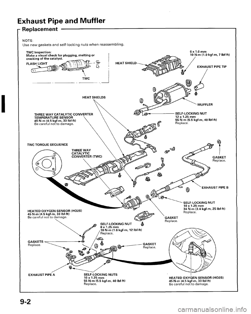 HONDA PRELUDE 1996 Service Workshop Manual HONDA PRELUDE 1996 Service Workshop Manual