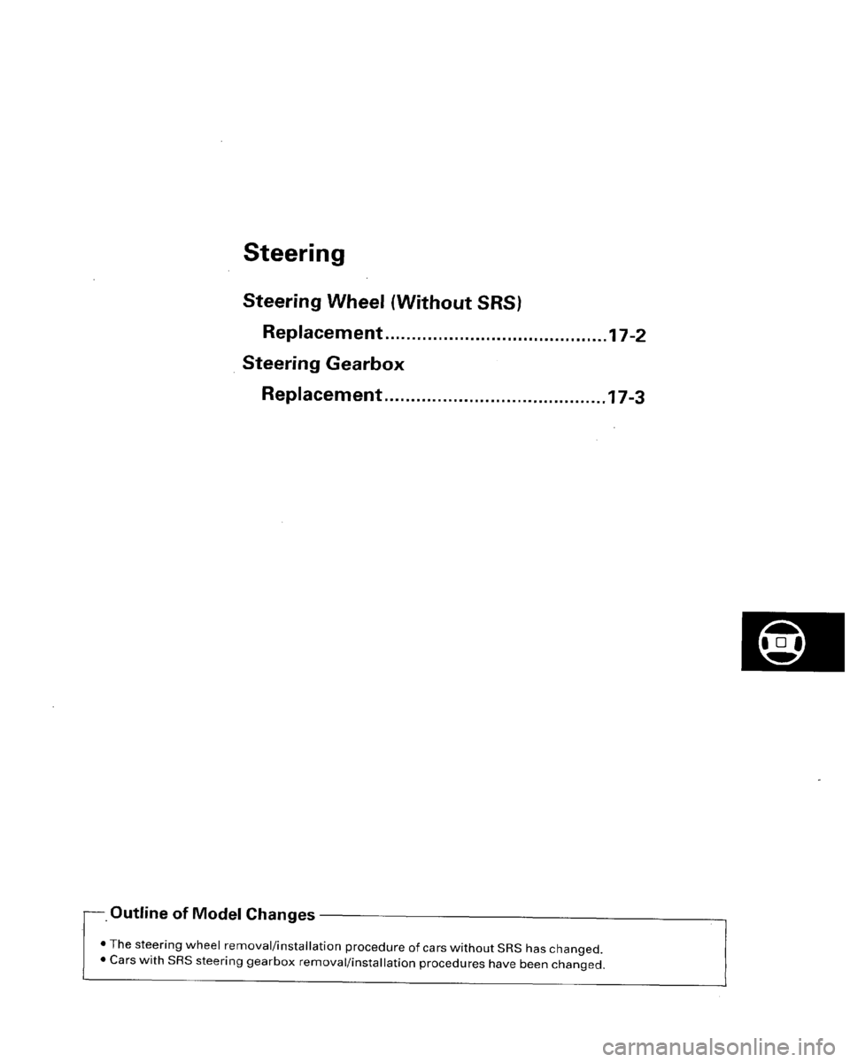 HONDA PRELUDE 1996  Service Manual PDF 