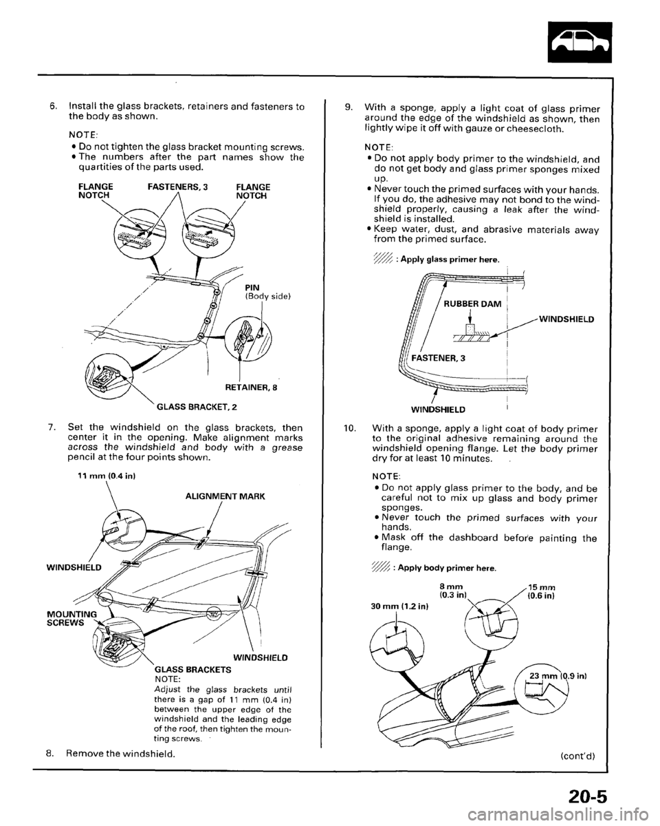 HONDA PRELUDE 1996  Service Manual PDF 