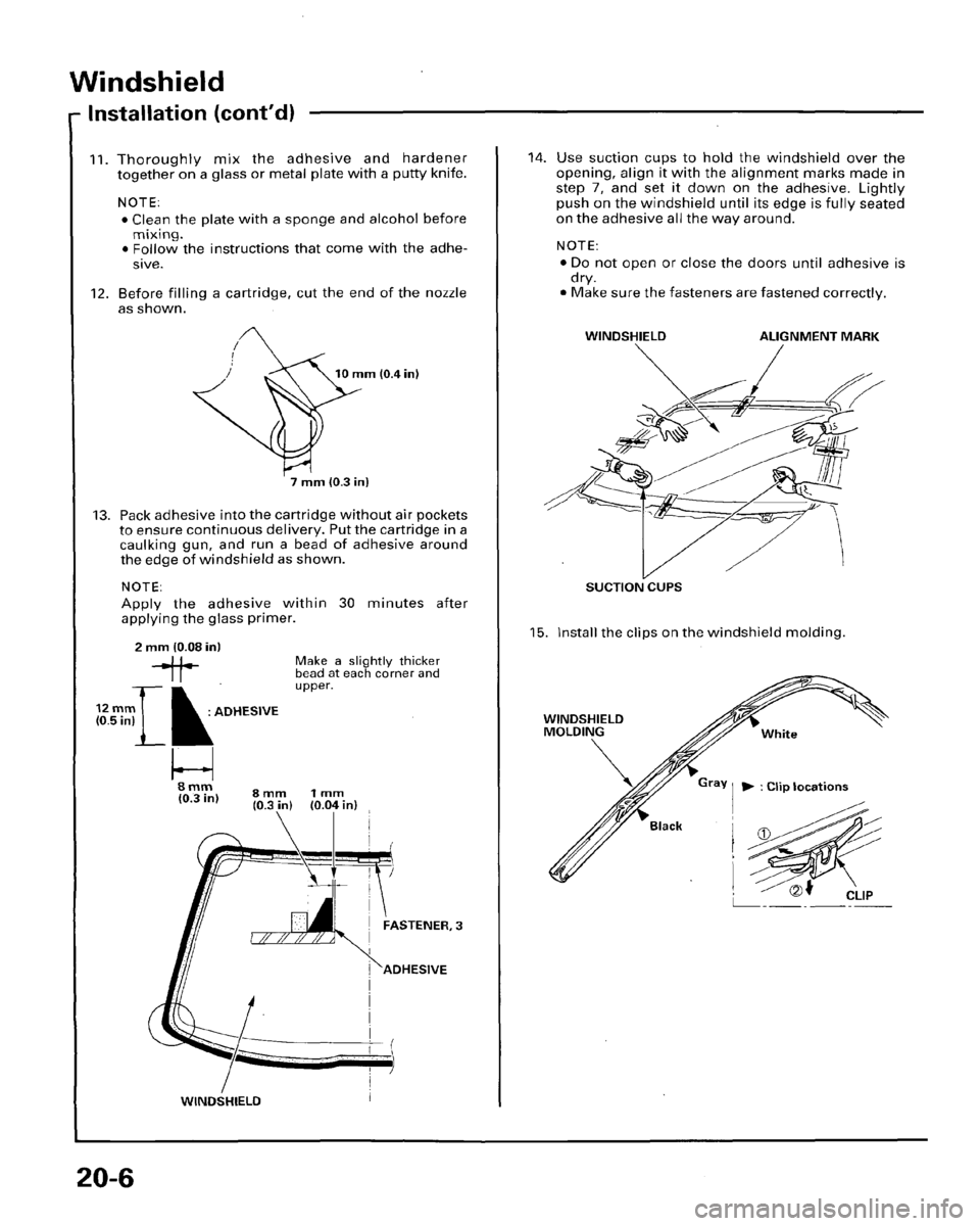 HONDA PRELUDE 1996  Service Manual PDF 